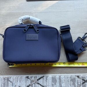 NEW Dagne Dover Axel lunch box in Navy Blue